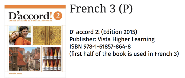 French 3 